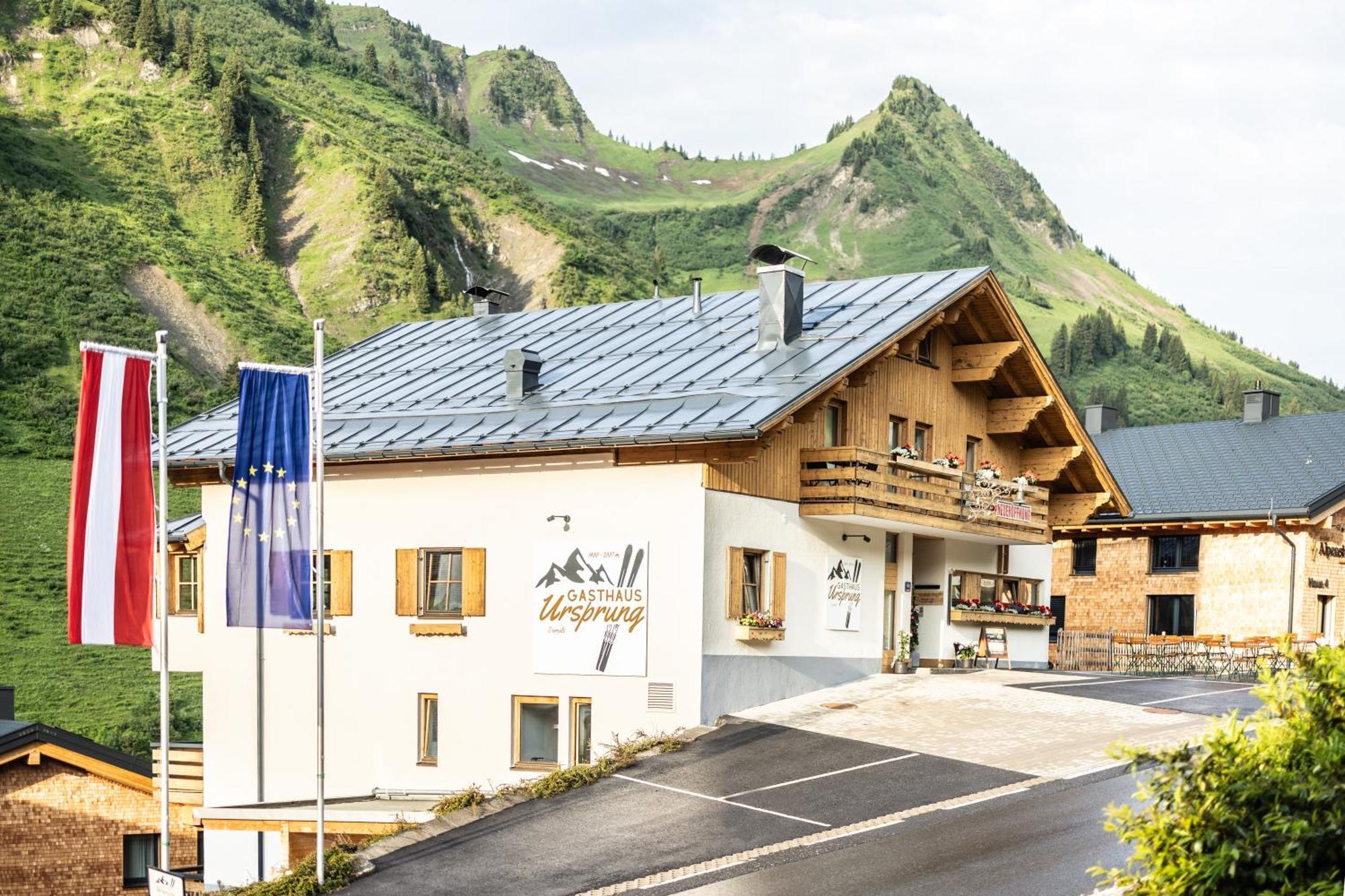 Gasthaus Ursprung Damuels Eksteriør bilde