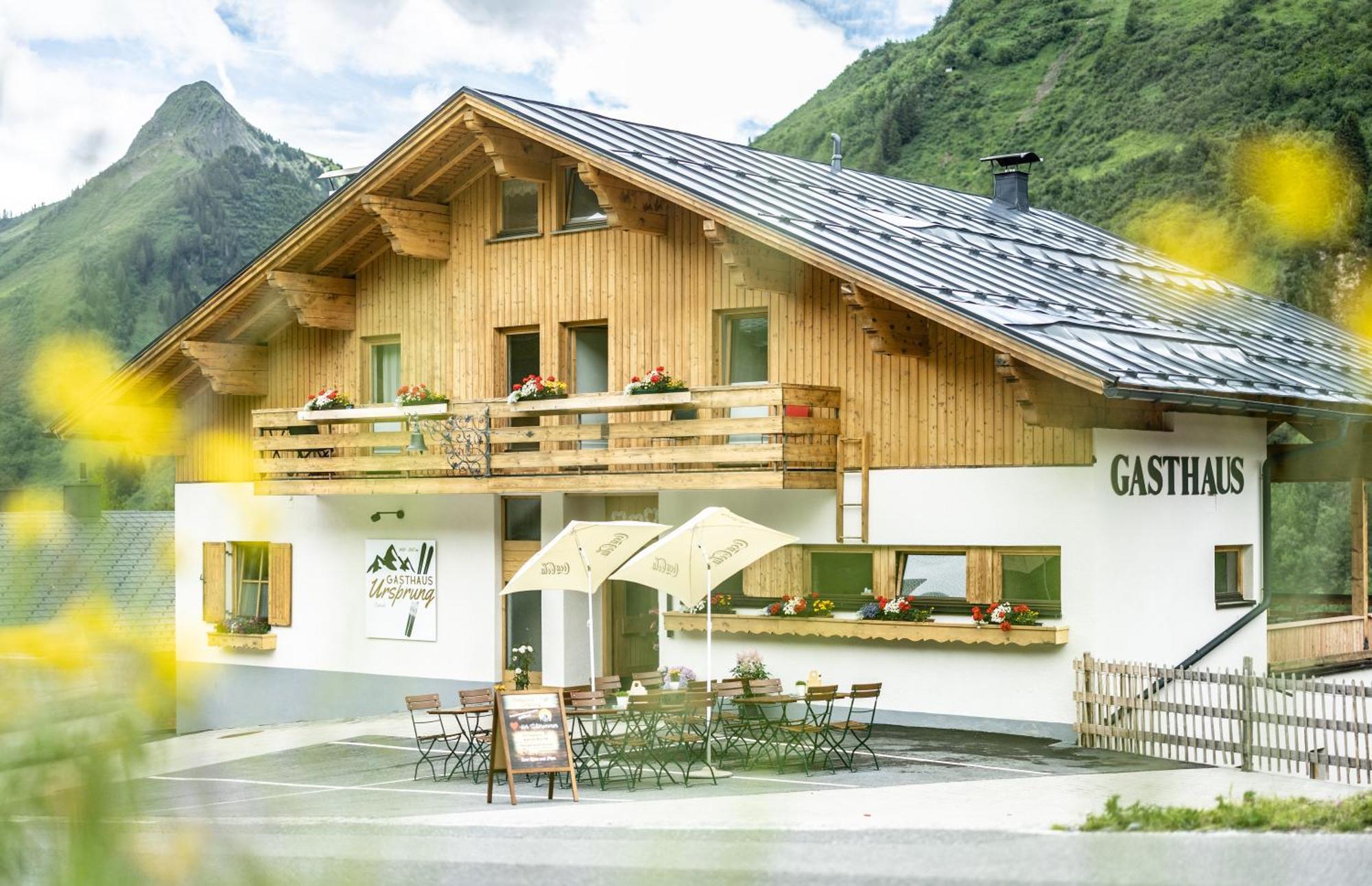 Gasthaus Ursprung Damuels Eksteriør bilde